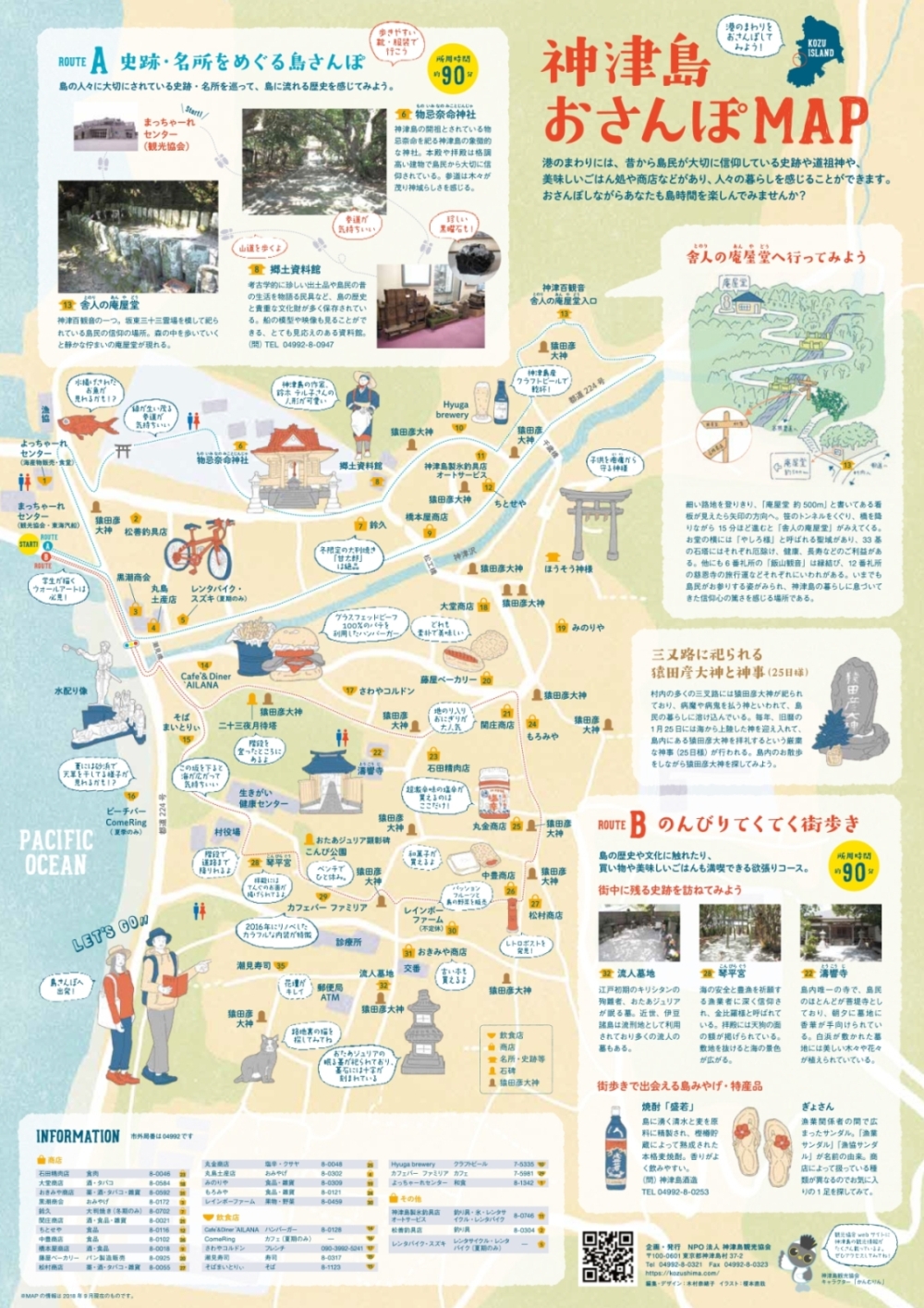 神津島・町中MAP